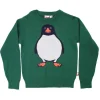 Dyrarctic Cotton Sweater Dark Pine PINGVIN