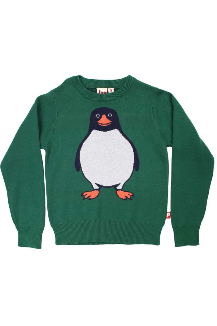 dyrarctic_cotton_sweater__0.webp Dyrarctic Cotton Sweater Dark Pine PINGVIN