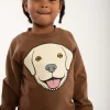Dyrbellow Sweat Brown Beige RETRIEVER
