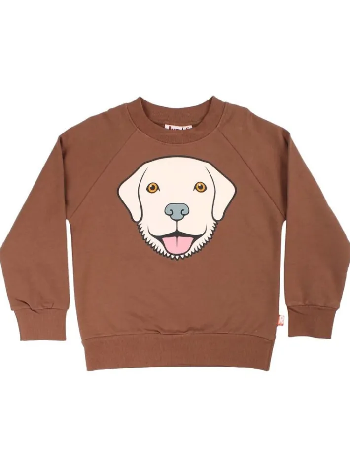 dyrbellow_sweat_brown_bei_3.webp Dyrbellow Sweat Brown Beige RETRIEVER