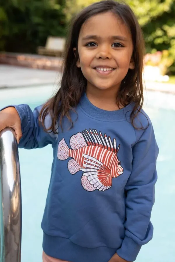 Dyrbellow Sweat Cold Blue DRAGEFISK