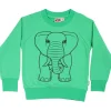 Dyrbellow Sweat Green OUTLINE ELEFANT