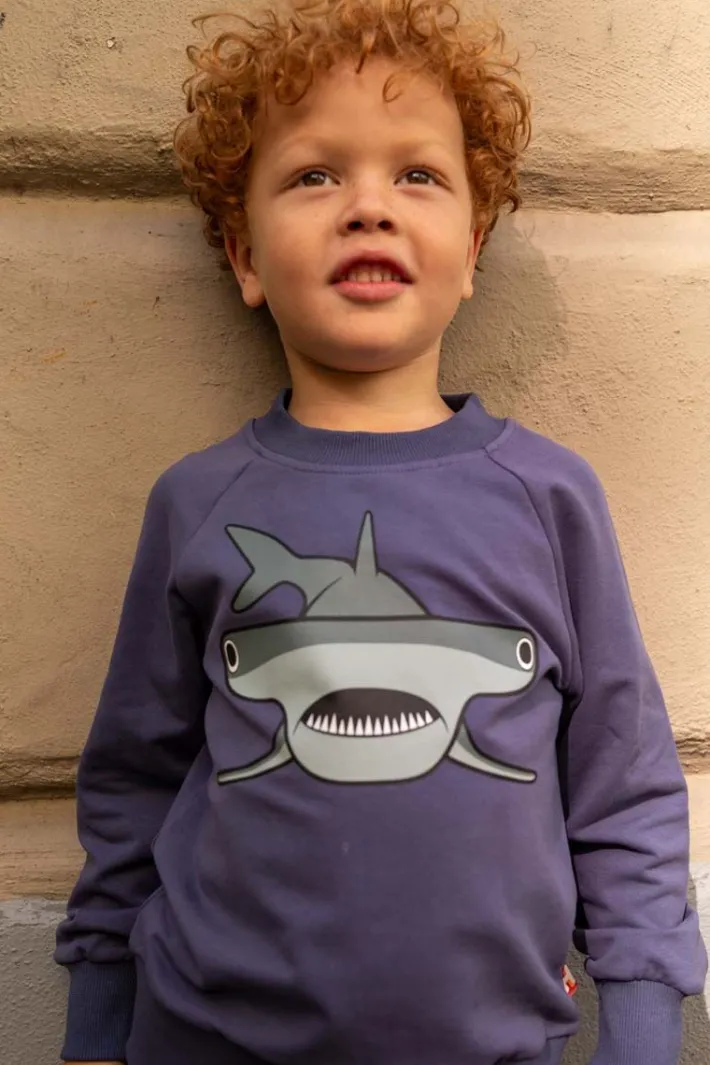 dyrbellow_sweat_grey_mari_0.webp Dyrbellow Sweat Grey Marine HAMMERHAJ