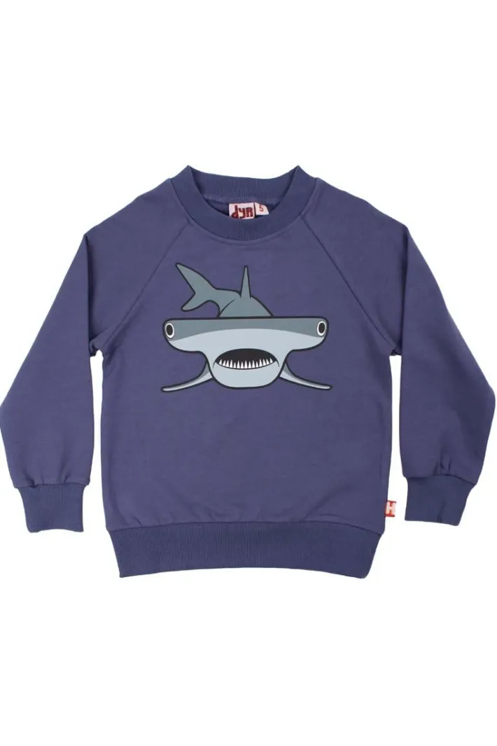 dyrbellow_sweat_grey_mari_2.webp Dyrbellow Sweat Grey Marine HAMMERHAJ