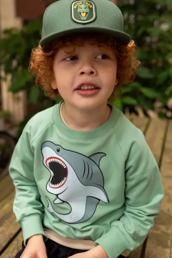 Dyrbellow Sweat Herb Green HVIDHAJ