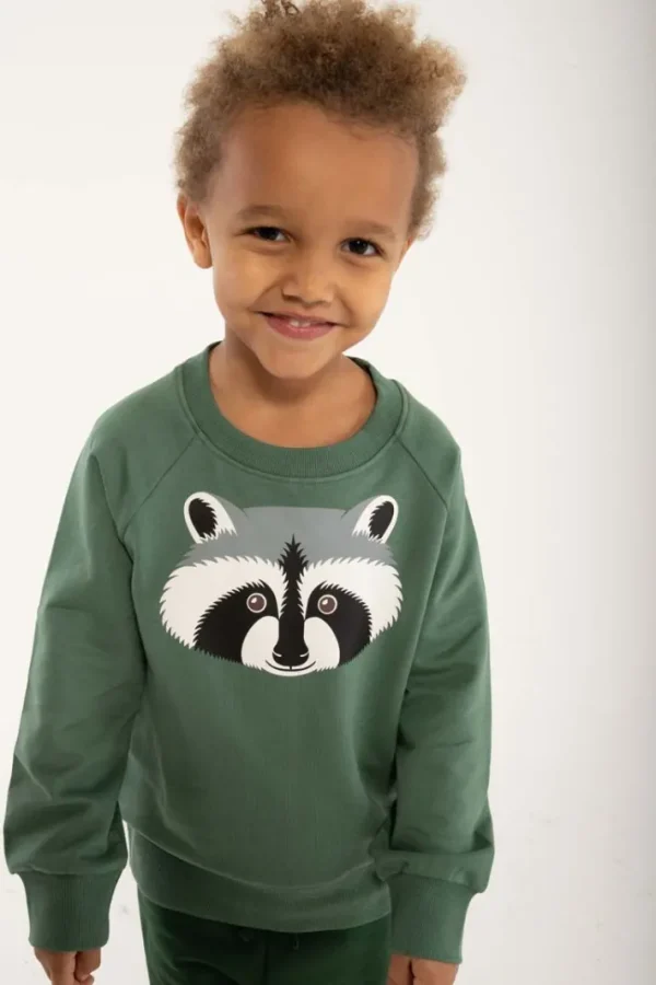 Dyrbellow Sweat Lt Army VASKEBJOERN