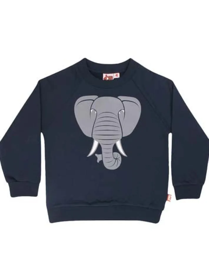 dyrbellow_sweat_noos_navy_3.webp Dyrbellow Sweat NOOS Navy ELEFANT