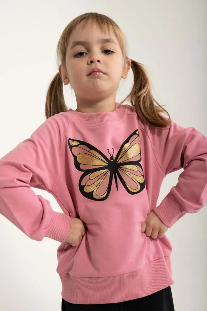 dyrbellow_sweat_noos_old__0.webp Dyrbellow Sweat NOOS Old rose SOMMERFUGL