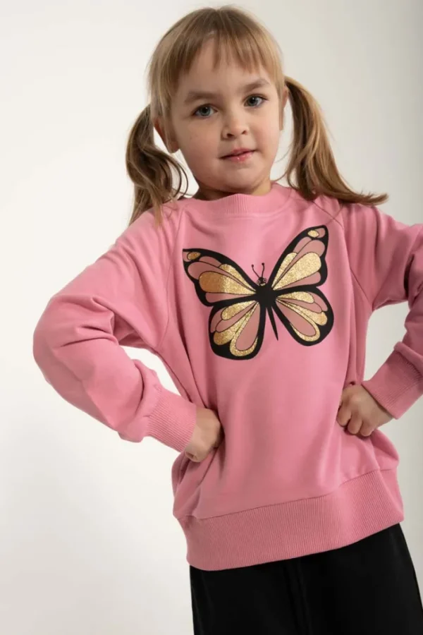 Dyrbellow Sweat NOOS Old rose SOMMERFUGL