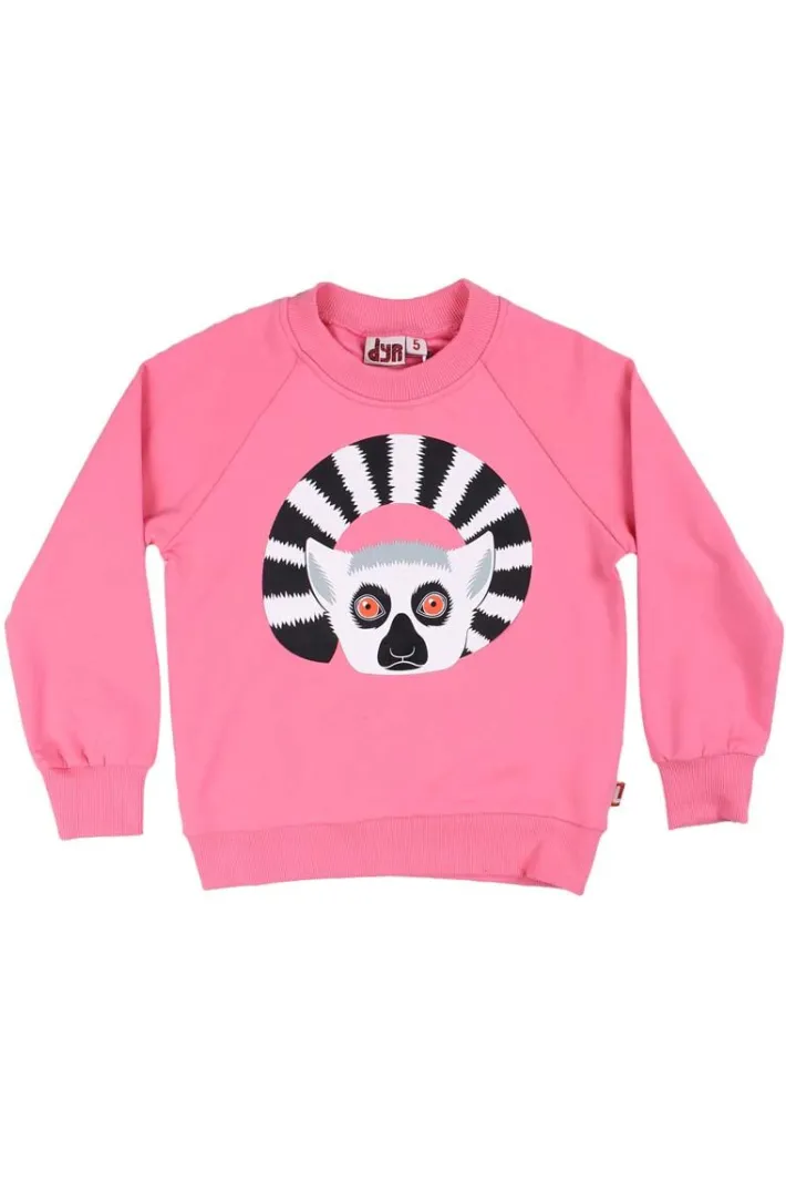 dyrbellow_sweat_pink_katt_1.webp Dyrbellow Sweat Pink KATTA LEMUR