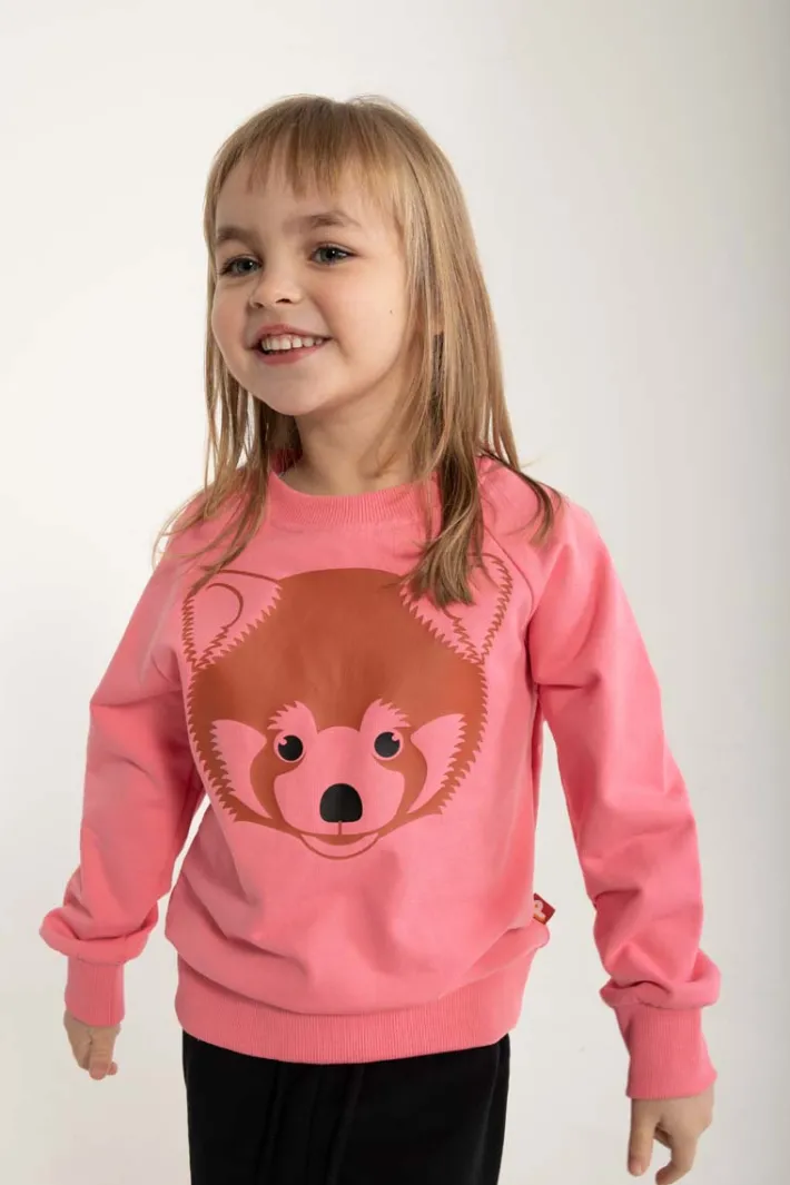 dyrbellow_sweat_pink_roed_2.webp Dyrbellow Sweat Pink ROED PANDA