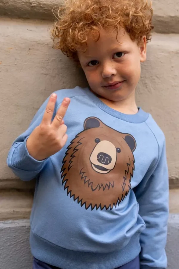 Dyrbellow Sweat Porcelaine BRUN BJOERN