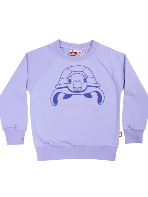 Dyrbellow Sweat Purple OUTLINE SEA TURTLE