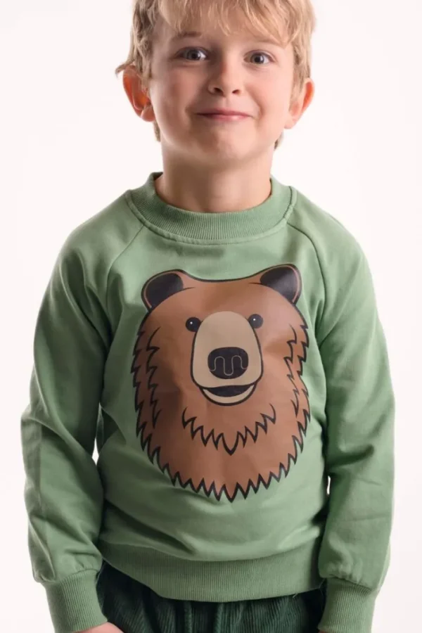 Dyrbellow Sweat Sage BRUN BJOERN