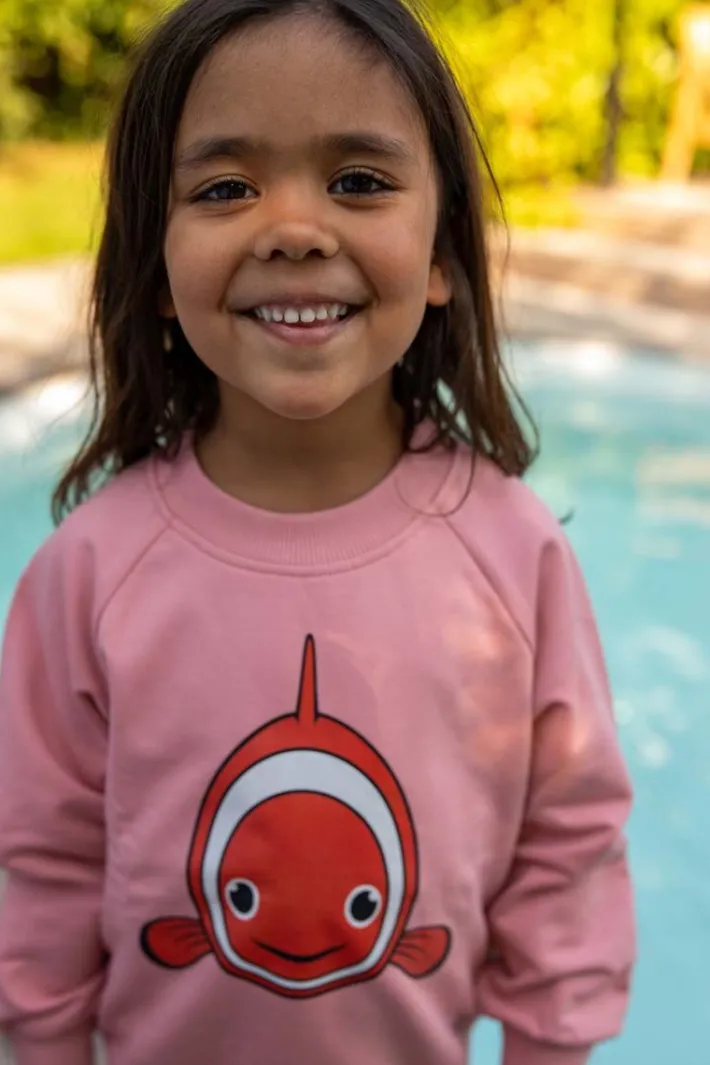 dyrbellow_sweat_vintage_r_0.webp Dyrbellow Sweat Vintage Rose KLOVNFISK