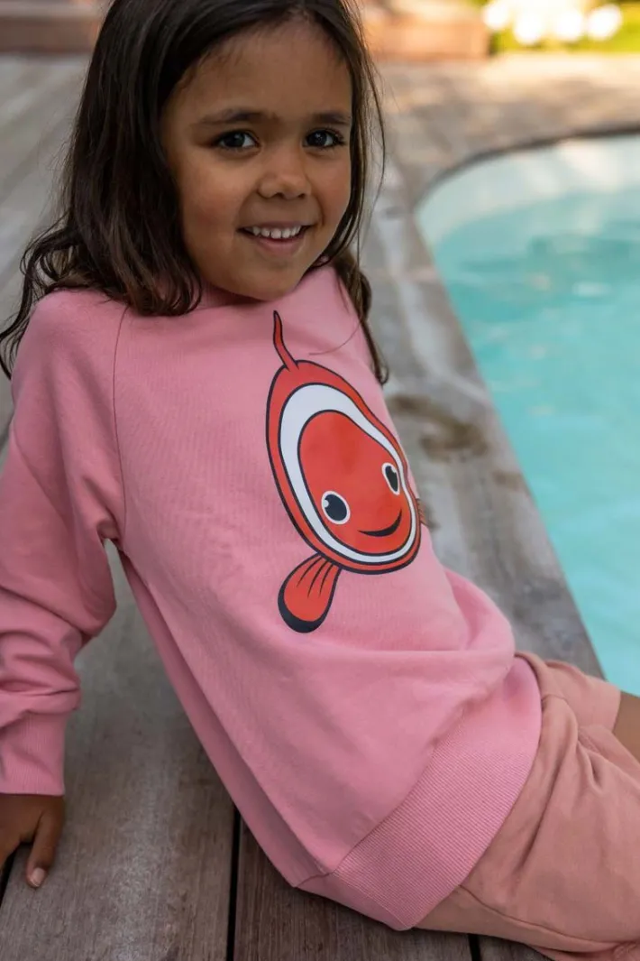 dyrbellow_sweat_vintage_r_1.webp Dyrbellow Sweat Vintage Rose KLOVNFISK