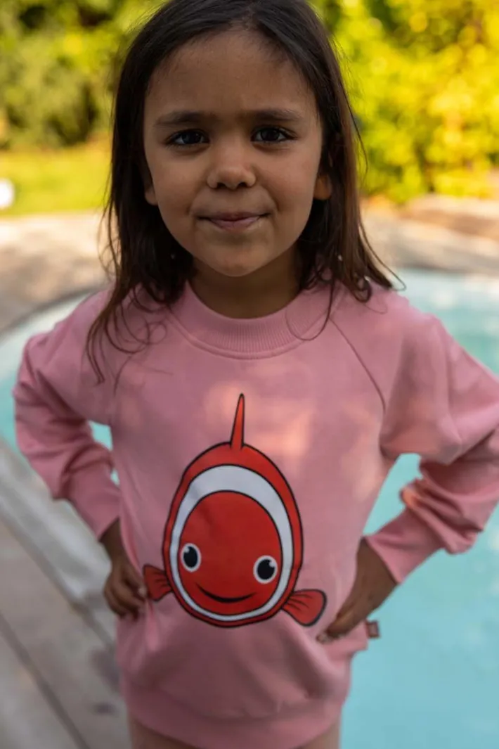 dyrbellow_sweat_vintage_r_2.webp Dyrbellow Sweat Vintage Rose KLOVNFISK