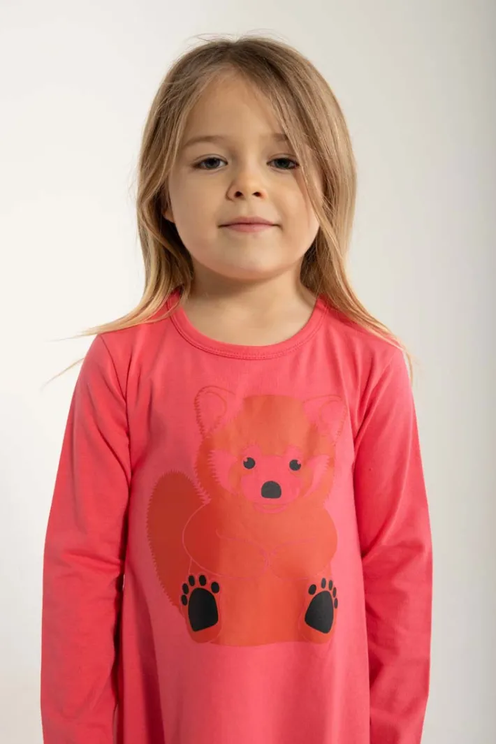 dyrbirdy_dress_bright_pin_1.webp Dyrbirdy Dress Bright Pink FULL ROED PANDA