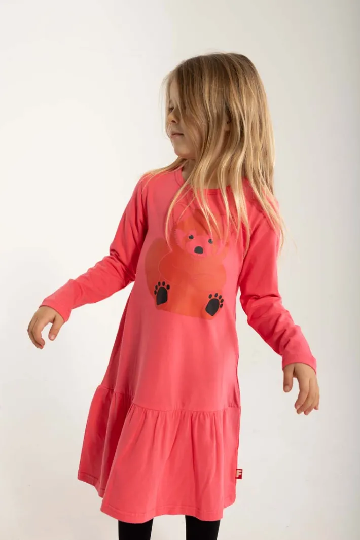 dyrbirdy_dress_bright_pin_2.webp Dyrbirdy Dress Bright Pink FULL ROED PANDA