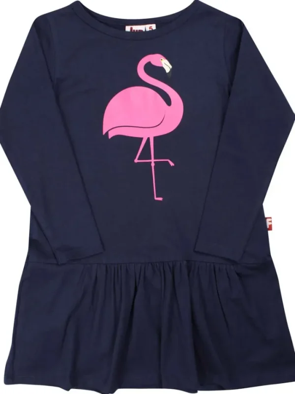 Dyrbirdy Dress Dark Navy FLAMINGO