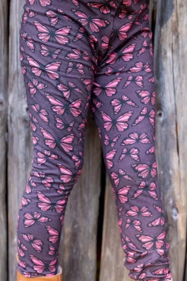 Dyrcheetah Leggings Grey Viola FLUTTER