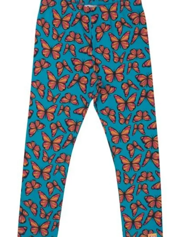 Dyrcheetah Leggings Turquoise Flutter