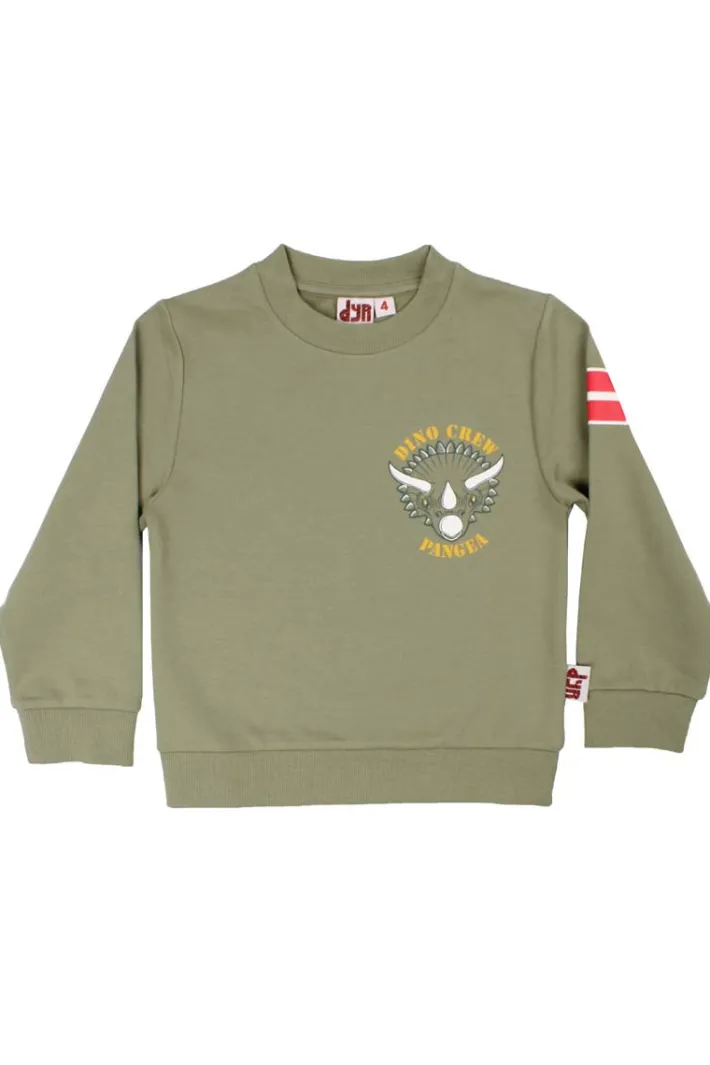dyrdino_crew_sweat_sage_t_0.webp Dyrdino Crew Sweat Sage TRICERATOPS