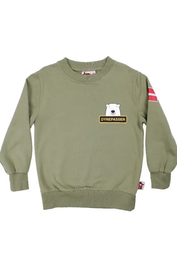Dyrepasser Sweat Sage ISBJOERN