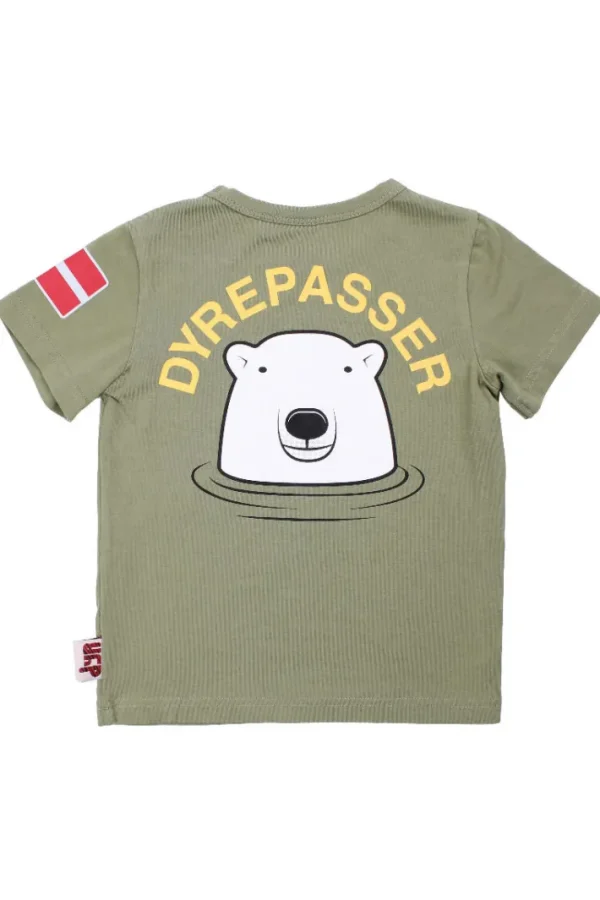 Dyrepasser T-shirt Sage ISBJOERN