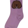 Dyrgalop socks Grey Pink BEAVER