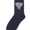 Dyrgalop socks Navy ELEFANT