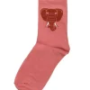 Dyrgalop socks Old Rose ELEFANT