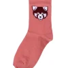 Dyrgalop socks Old Rose ROED PANDA