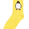 Dyrgalop socks Yellow PINGVIN