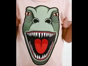 Dyrgrowl T Powder Peach T-REX
