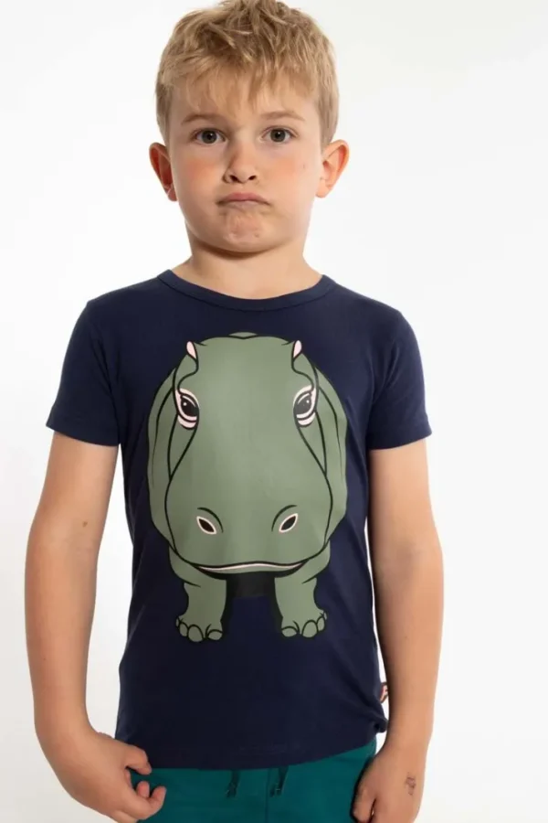 Dyrgrowl T Din Ven Dark Navy FLODHEST