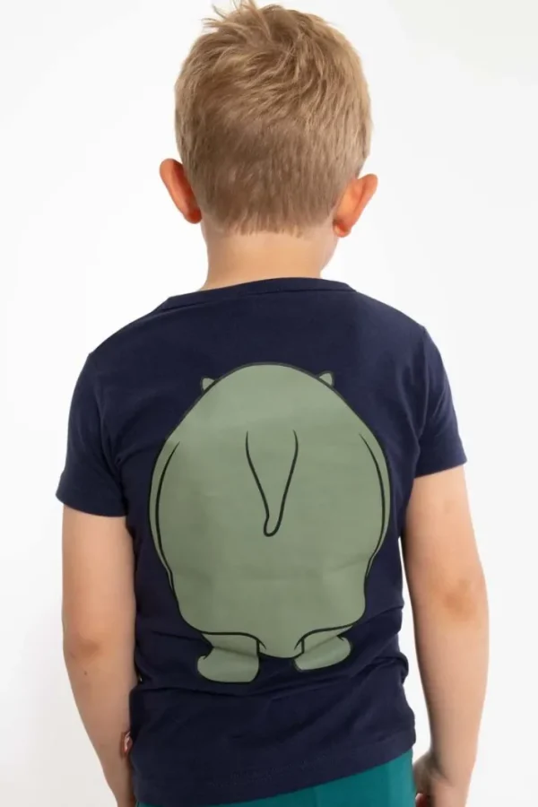 Dyrgrowl T Din Ven Dark Navy FLODHEST