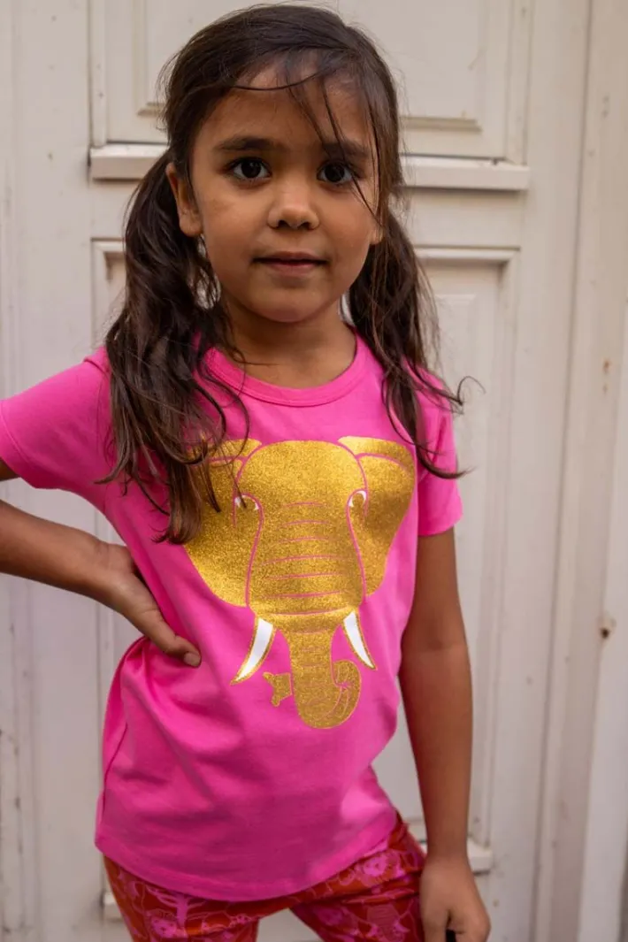 dyrgrowl_t_super_pink_ele_2.webp Dyrgrowl T Super Pink ELEFANT Glitter