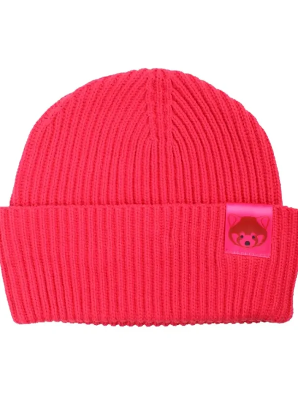 Dyrland Cotton Beanie Bright Pink