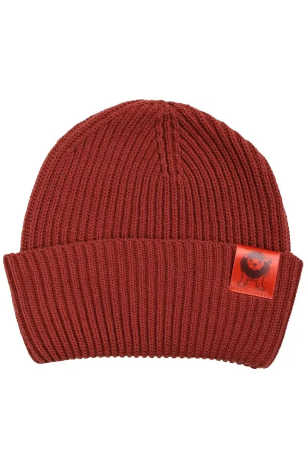 Dyrland Cotton Beanie Rust