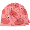 Dyrloeve Beanie Warm Rose/Coral FLAMINGOER (REVERSIBLE)