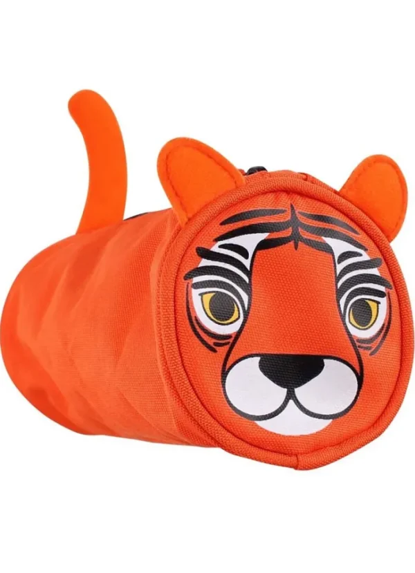 Dyrlog Pencilcase Orange TIGER