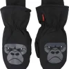 Dyrpaw Mittens Black ZOOMGORILLA