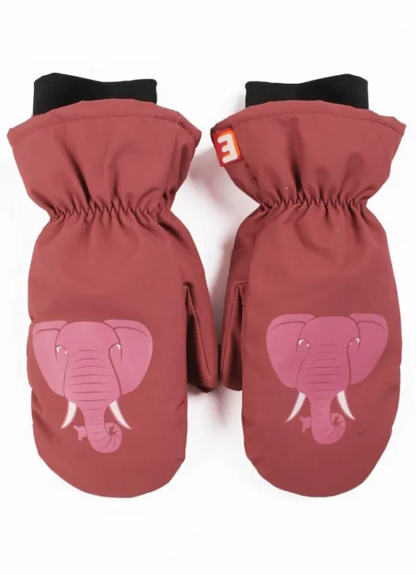 Dyrpaw Mittens Rose Tile ELEFANT