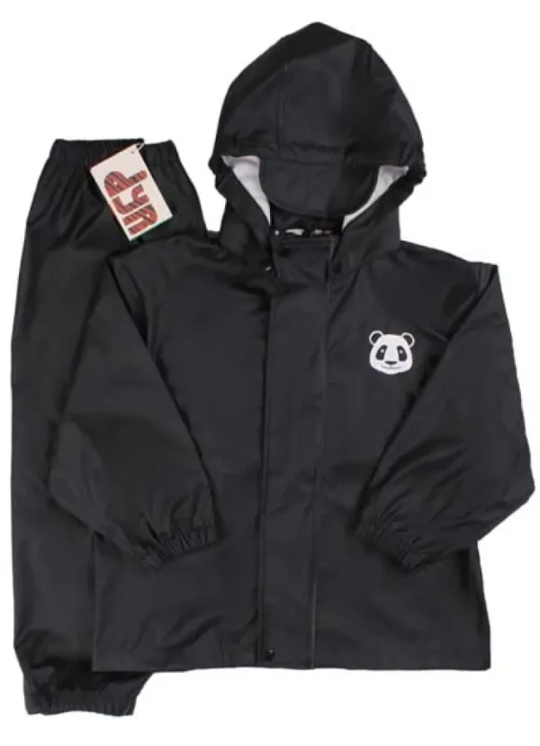 Dyrranger Rain Jacket Black PANDA