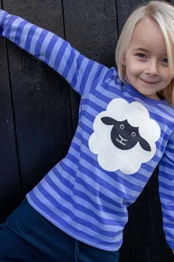 Dyrroar T AOP/STRIB Cold Purple/Ice Viola FAAR