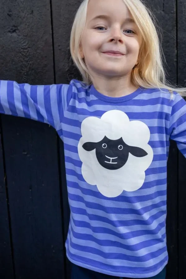 Dyrroar T AOP/STRIB Cold Purple/Ice Viola FAAR