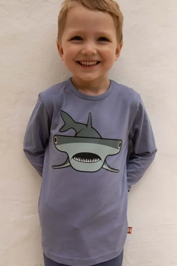 Dyrroar T Blue Grey HAMMERHAJ