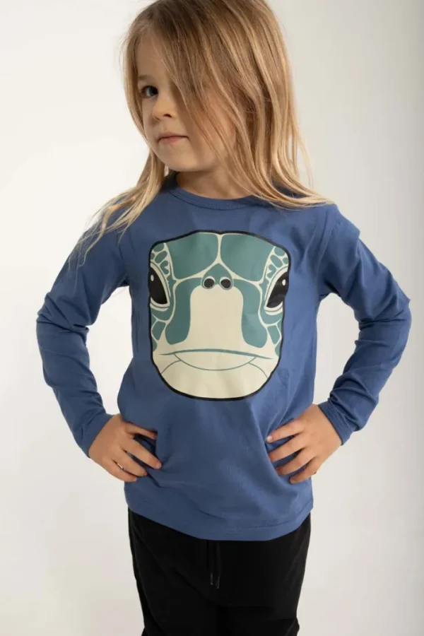 Dyrroar T Cold Blue SKILDPADDE