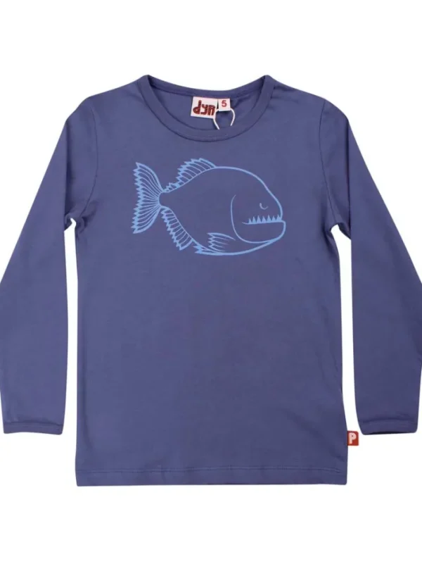 Dyrshedding T Grey Marine OUTLINE PIRATFISK